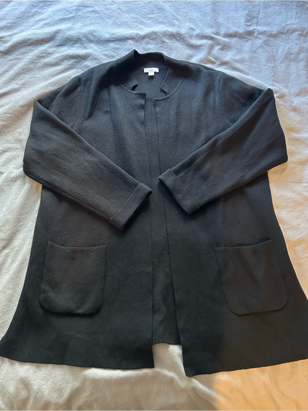 J. Jill Petite Black Cardigan
